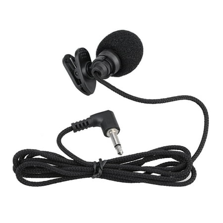 Mini Portable Clip-on Lapel Lavalier Hands-free 3.5mm Jack Condenser Microphone Mic for Computer PC Laptop (Best Mic For Banjo)