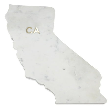 

BIDK Home Polished Marble California Cutting Board - 14 - White