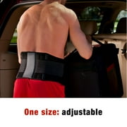 ACE Brand Adjustable Back Brace, Black, 1 Brace