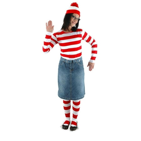 Where's Waldo Wenda Costume Kit Adult
