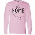 thumbnail image 3 of Inktastic Its Home State of Texas Outline Distressed Text Long Sleeve T-Shirt, 3 of 5