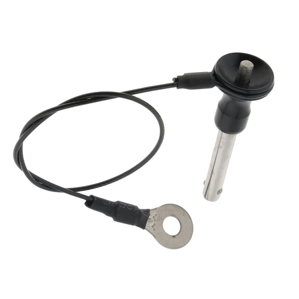 Pack of Lock Pins Push Button Stainless 45mm