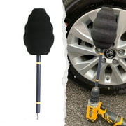 Power Wheel Polishing Buffing Ball, Clean and Polish wheels in just a few mins, Wheel Rim Polisher with 1/4 inch Drill Adapter