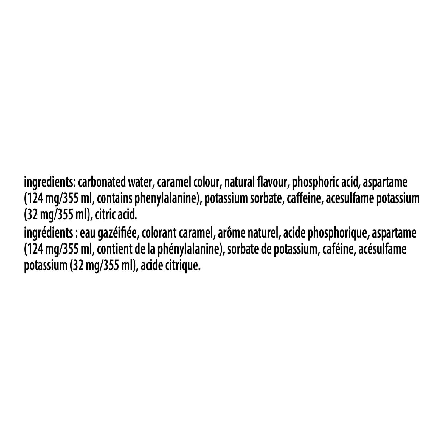 Boisson gazeuse Pepsi diète Cerise en folie, 355 mL, 12 canettes