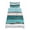 Turquoise, variant on 3 Piece Twin Sheet Set Green Gray White Sheets Set for Twin Size Bed, Breathable Soft Microfiber Bed Sheets Cooling Country Vintage Gradient Wooden Plank Fitted Sheet Deep Pocket, Pillowcases