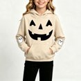 thumbnail image 5 of SHTXOZHI Halloween Hoodies Sweatshirts for Boys Girls Long Sleeve Graphic Tops Casual Outdoor Warm Basic Layering, 5 of 6
