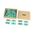 thumbnail image 4 of Juguetes matemáticos Montessori, caja de cálculo mental, regalo para cognición numérica Sustracción, 4 of 9