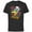 Black, variant on Disney Donald Duck Retro 1980s Birthday Chillin’ - Short Sleeve Cotton T-Shirt for Adults - Customized-Black