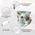 thumbnail image 3 of Neck Gaiter Face Cover Scarf, Tropical Summer Palm Soft Face Sun Mask Cover Scarf Headband Cooling Sweat Absorbing Bandanas Hiking Cycling Running, 3 of 7