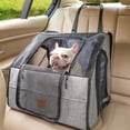 thumbnail image 1 of Siège d'Auto, Siège d'Auto pour Animal de Compagnie Imperméable Cage de Transport pour Animal de Compagnie Voiture Imperméable Chat Chiot Animal Cage pour Animal de Compagnie Antidérapante Caisse Chat Chiot Siège Lit pour Animal de Compagnie Cage Respirante pour Animal de Compagnie Siège de Transport pour Chat Voiture Antidérapante Respirante Caisse, 1 of 6