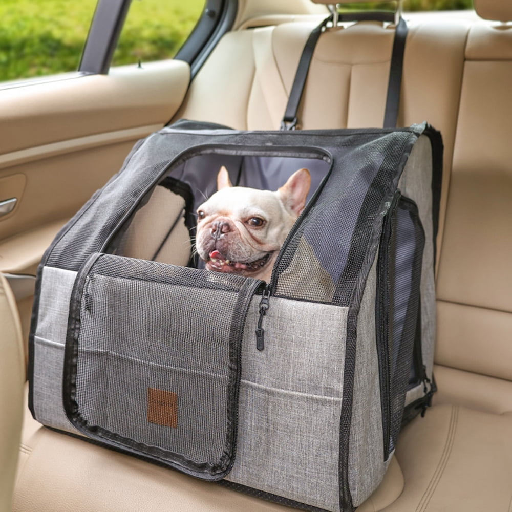 Dog car seat crate best sale