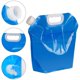 thumbnail image 2 of Bolsas De Agua Plegables De 5/10L, Contenedor De Agua Plegable Para Deporte, Camping, Senderismo, Bolsa De Almacenamiento De Agua Reutilizable Duradera Yuarrent OD015933-02, 2 of 6