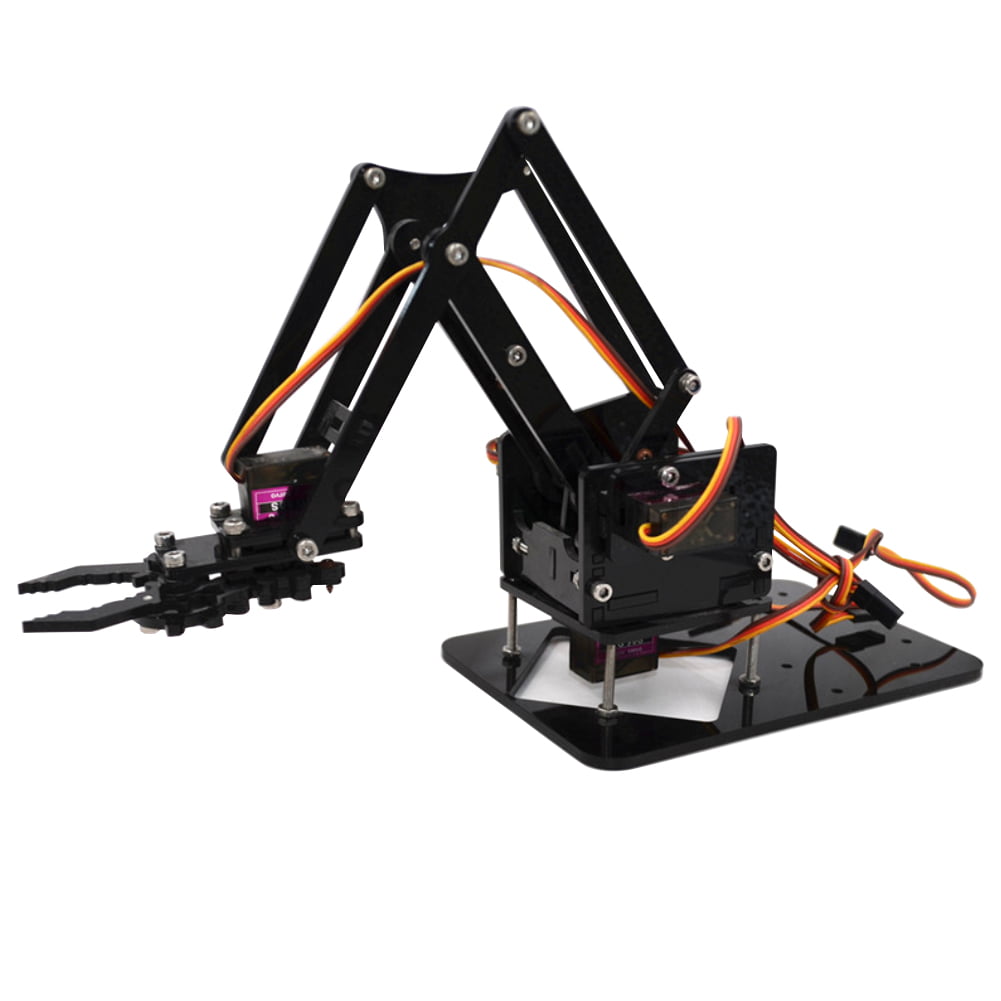 Acryl Montage Mechanischer Roboterarm DIY Kit Clamp Greiferklaue Mit 