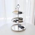 thumbnail image 5 of Stainless Steel Multi-Layer Tray Dessert Plate Fruit Plate Snack Plate Display Plate Cupcake Rack, 5 of 5