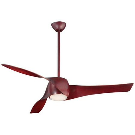 Minka Aire Artemis 58' LED Ceiling Fan, Mahogany -