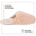 thumbnail image 4 of ROXONI Women Slipper Cozy Memory Foam, Indoor Outdoor Rubber Sole, 4 of 6