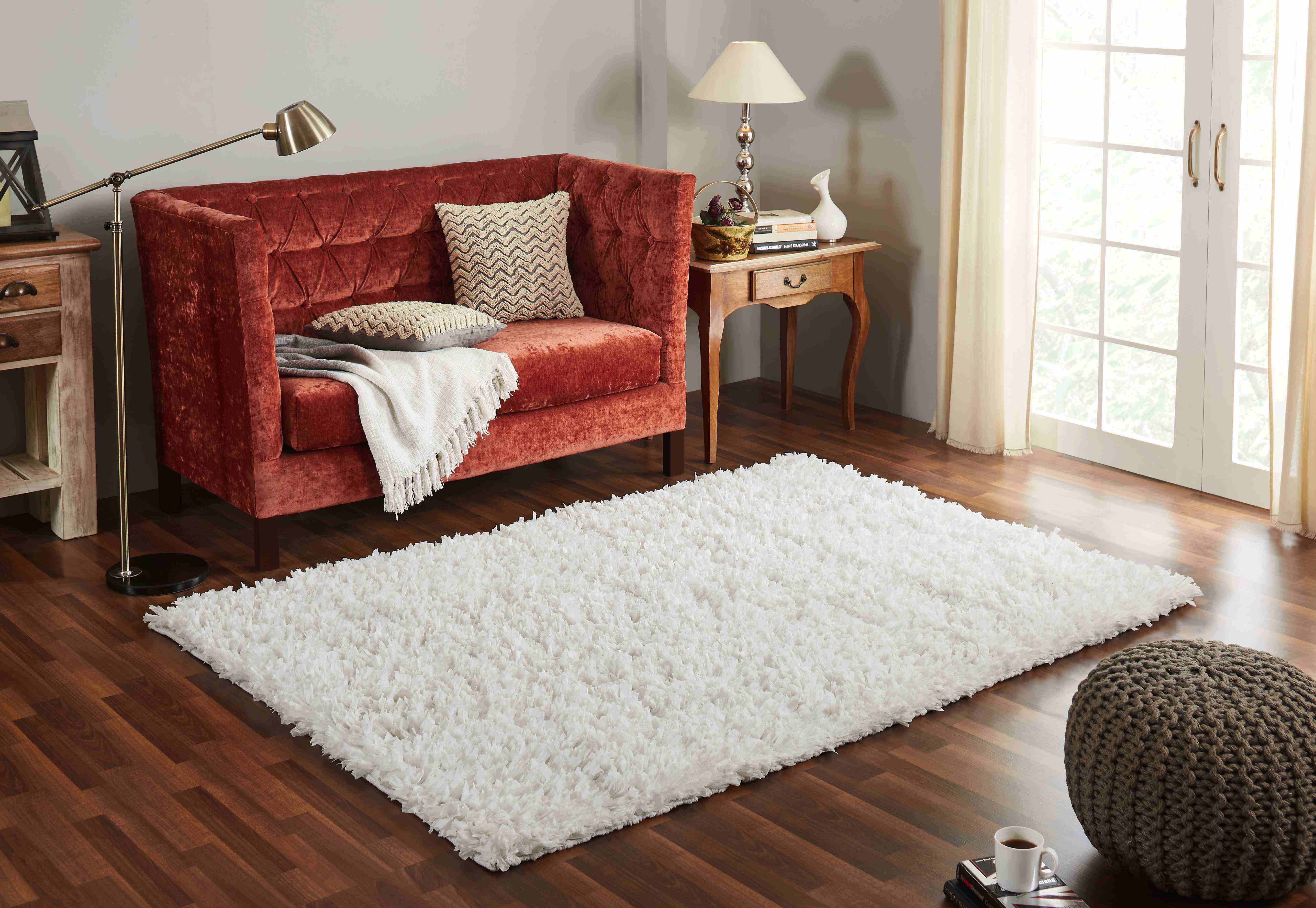 area rug for white leather sofa