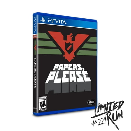 Papers Please (Limited Run Games) Discontinued (Playstation Vita)