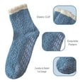 thumbnail image 2 of 3 Pair Non Slip Hospital Socks with Grips for Women Grip Slipper Socks for Women, 2 of 7