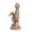 C, variant on KGJQ Coastal Resin Figurines, Pelican Seagull Seahorse Animal Statues on Wood Base, Cute Home Decor for Living Room Bookshelf Entryway Desktop, Unique Beach Theme Gift