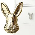 thumbnail image 4 of Abbracc Antique Rabbit Knob Handle Bunny Pull with Screw Hardware Zinc Alloy for Kitchen Gold, 4 of 7