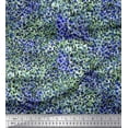 thumbnail image 1 of Soimoi Rayon Fabric Leopard Animal Skin Printed Craft Fabric by The Yard 56 Inch Wide, 1 of 3