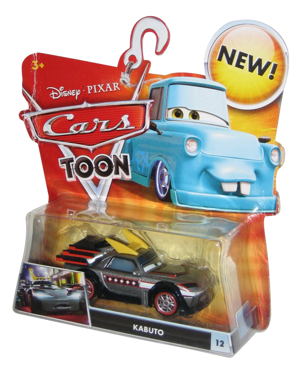 Disney Pixar Movie Cars Toon Mater Tales Kabuto Die Cast Toy Car 12