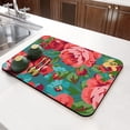 thumbnail image 3 of Washable Rubber Pioneer Dish Drying Mats For Kitchen Counter Home Large Coffee Bar Pad Accessories And Decor For Utensils Stemware (23.5''x15.5''), 3 of 6