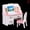 A2, variant on 1 Set 1/12 Dollhouse Miniature Computer Keyboard Chair Desk Kit Home Study Room Furniture Decor Micro Scene Props