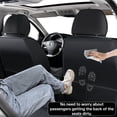 thumbnail image 4 of for TOYOTA CAMRY 2015 Car Seat Cover, Red Lines Car Seat Covers, Waterproof Faux Leather Full Set of 5 Seats Easy to Clean and Install Beautify Interior, Pet Car Seat Covers, 4 of 9