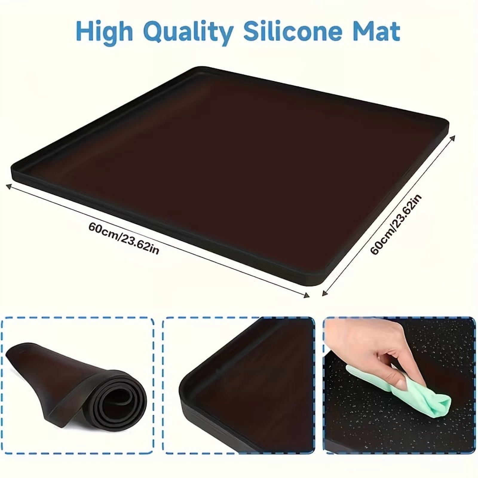 Washing machine storage mat, non-slip and waterproof washing machine dryer top cover, waterproof washing machine cover, washing machine protective mat, washing machine dryer top protective mat