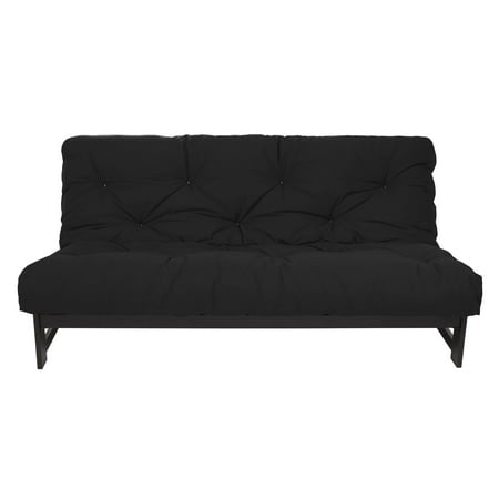 Humble and Haute Full Size Black 10-inch Dual Gel Futon Mattress