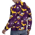 thumbnail image 6 of Sikiie Halloween Gnomes1 Men's Hoodie, Essentials Hoodie, Sweatshirt, Pullover Hooded Sweatshirt for Men-Large, 6 of 7
