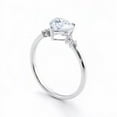 thumbnail image 6 of solitaire jewels 2CT Heart Moissanit Five Stone Engagement Ring For Women, 18K Rose Gold, 6 of 8