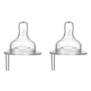 Thinkbaby Vented Stage B 6 to 12 months BPA Free Polypropylene Baby Bottle, Orange