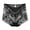 Black, variant on Seamless High Waisted Thong Panty With Lace Jacquard For Women Underwear See Through Panties