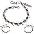 thumbnail image 2 of Bangcool Pants Chain Hiphop Style Skeleton Head Decor Metal Trousers Chain Jeans Chain, 2 of 7