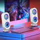 thumbnail image 4 of Altavoz de escritorio para juegos, ordenador, audio, escritorio, hogar, teléfono móvil, pequeño altavoz, mini subwoofer, con cable, USB, alto volumen, Bluetooth, estéreo, 4 of 9
