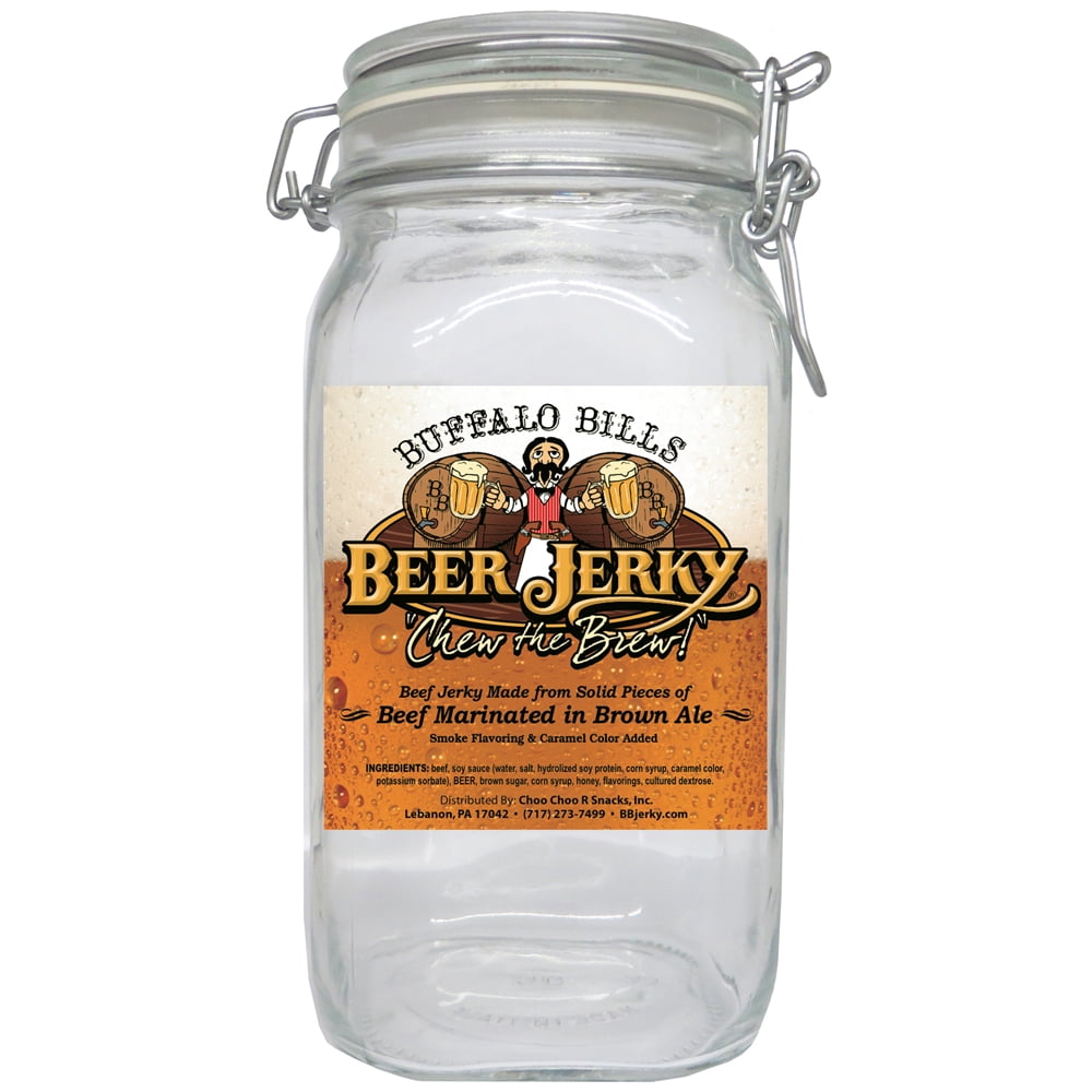 Buffalo Bills Honey Ale Beef Jerky 2 Bag Starter Kit (2 bags and 1 jar)
