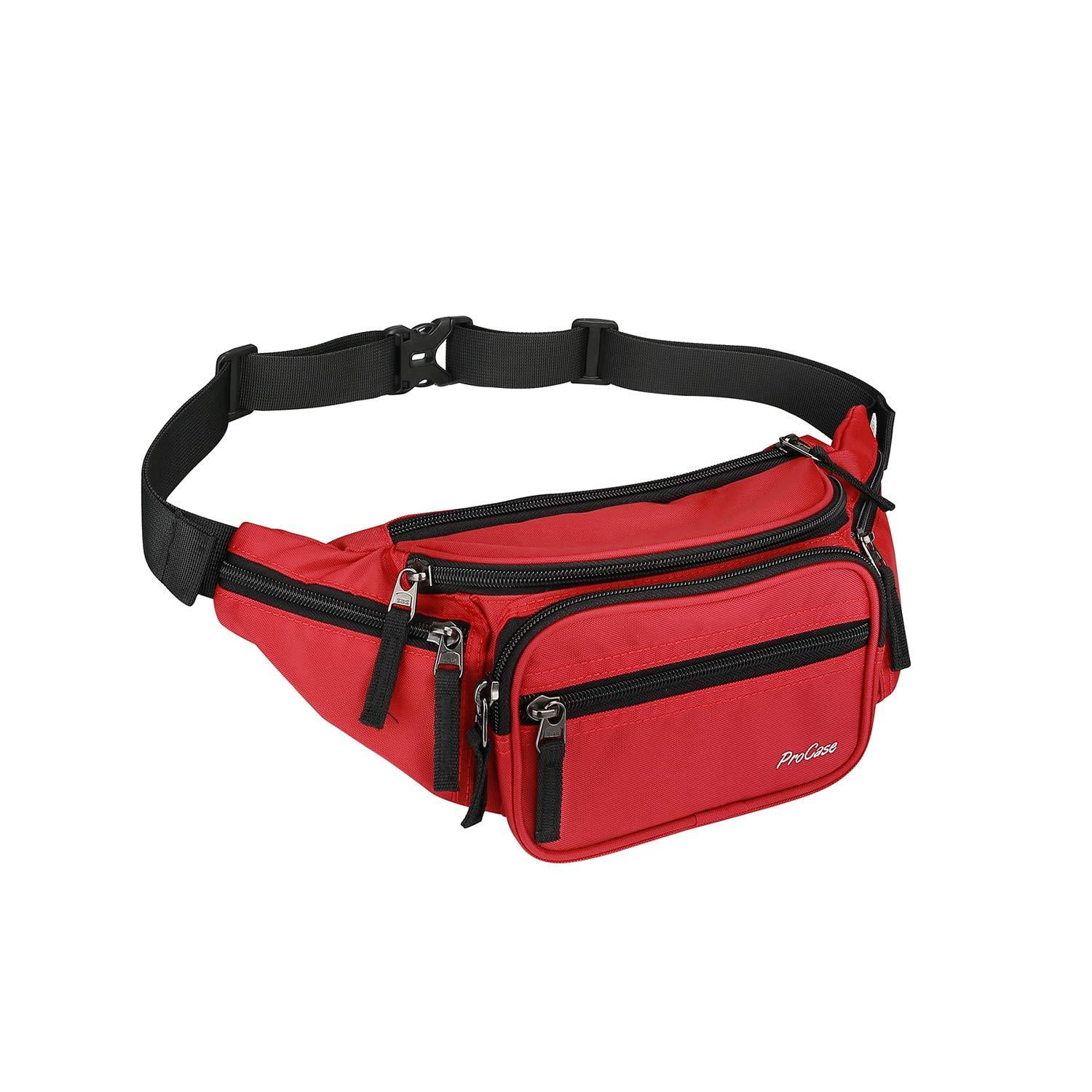ProCase Fanny Pack Waist Packs for Men Women, Waist Bag Hip Pack for