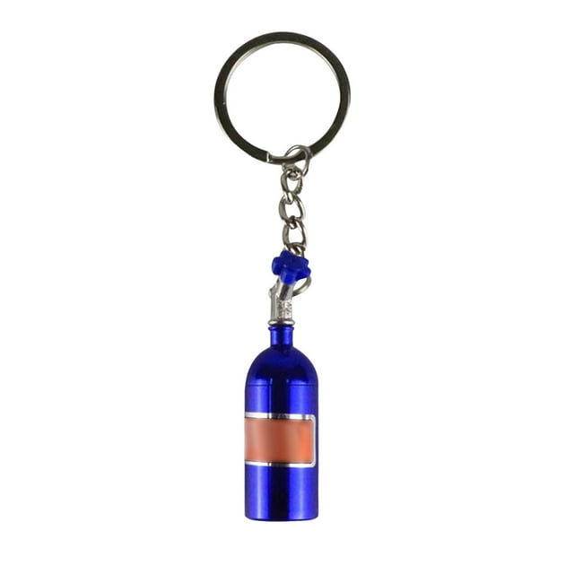 Dsscvnef Keyring Nitrous Bottle Keychain Aluminum Designs Great Addition for Motorbike Car Fans Daily Use and Shows 1pc Fashion Dolls M60 Amp Fresh Dolls