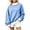 Blue-Plaid, variant on AKOEE Oversized Mock Neck Sweatshirts Womens Striped Pullover Plus Size Sweater Drop Shoulder Long Sleeve Tops (2XL, Red)