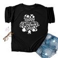 thumbnail image 4 of Fête de la Saint-Patrick Shirt Women Saint-Valentin Day Imprimé Hiver Décontracté Floral Haut Fête de la Saint-Patrick Shirts for Women, 4 of 4