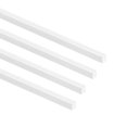 thumbnail image 3 of Uxcell Square Bars Rod 0.16'' ×0.16'' ×20"  Square Bar Rod for Architectural Model Making DIY ABS Plastic White 4 pcs, 3 of 5