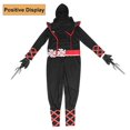 thumbnail image 5 of Kids Seven-Piece Ninjas Role-Playing Set Breathable Comfortable Fashion Suit for Children's Day, 5 of 5