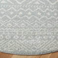 thumbnail image 4 of SAFAVIEH Tulum Merletta Moroccan Geometric Area Rug, 5' x 5' Round, Light Grey/Ivory, 4 of 8