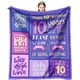 thumbnail image 1 of LHSHID Gifts for 9 Year Old Girl Blanket Flannel Soft and Comfortable Anti static Bed Sofa Blanket 60x80in, 1 of 5