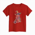 thumbnail image 4 of CAUYDY Toddler Boys Girls Halloween Shirt Funny Halloween Pumpkin T-Shirt Kids Ghost Short Sleeve Tee Tops,3-4 Y, 4 of 5