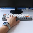 thumbnail image 4 of Teclado Inalámbrico Hugo Mini portátil de 84 teclas Compatible con Android Windows ordenador tableta Perfert gris, 4 of 10