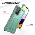 thumbnail image 6 of ExoGuard For Samsung Galaxy A52 Case, Phone Case with Screen Protector and Kickstand (Green), 6 of 8